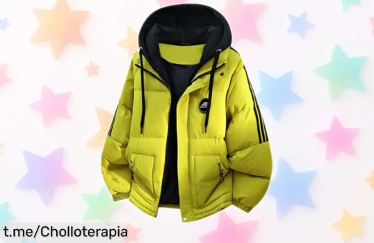 Increíble chaqueta parka para hombre, abrígate este invierno con estilo y aprovecha el descuentazo único que no se repetirá; ¡no dejes escapar este ofertón que vuela!