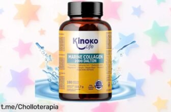 Increíble colágeno marino hidrolizado 2000 Dalton con magnesio, vitamina C y CoQ10 para cuidar tu piel y articulaciones a un precio rebajado que no querrás perderte ¡Tu cuerpo te lo agradecerá!
