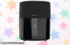 Increíble freidora de aire Cecotec de 6,5L y 1700W a precio rebajado: cocina sin aceite y prepara deliciosos platillos ¡Aprovecha este super chollo antes que se agote!