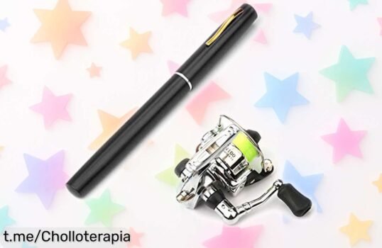 Increíble juego de carrete Lixada, súper resistente y plegable a precio loco ¡No pierdas la oportunidad de sentir la emoción de cada captura antes que se agote!