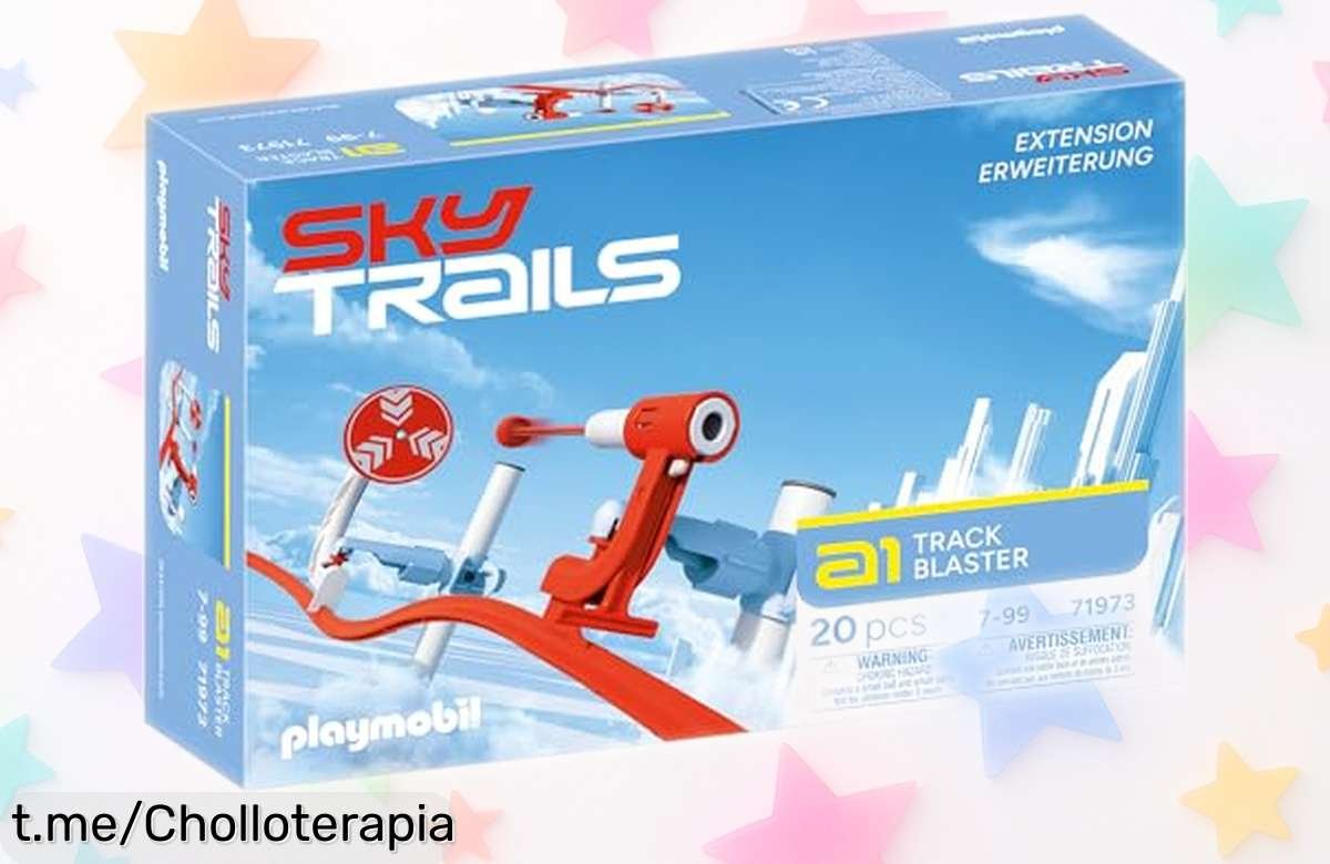 Increíble juguete de construcción Sky Trails para carreras emocionantes a precio rebajado, ¡conecta y crea aventuras ya! No te lo pierdas, esta oferta vuela rápido.