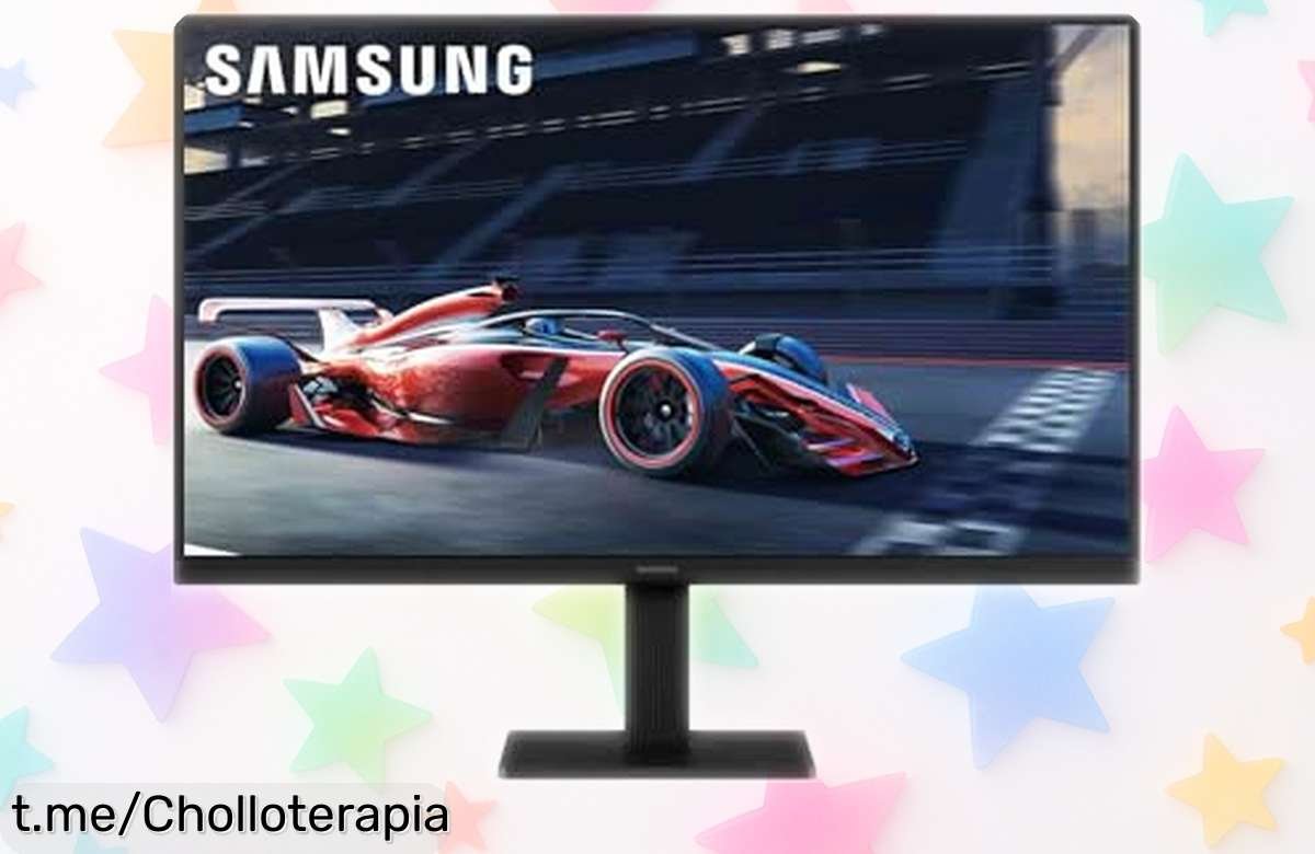 Increíble monitor Samsung Essential 24” con pantalla IPS y modo juego, ¡rebajado a un precio de locura! No te quedes sin el tuyo y vive la emoción al máximo.