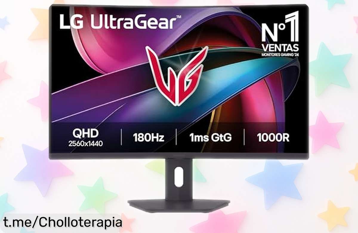 Increíble monitor gaming ultragear LG 32G600AB con pantalla curva y respuesta de 1 ms a precio rebajado, ¡haz que cada partida cuente y vive la emoción al máximo!
