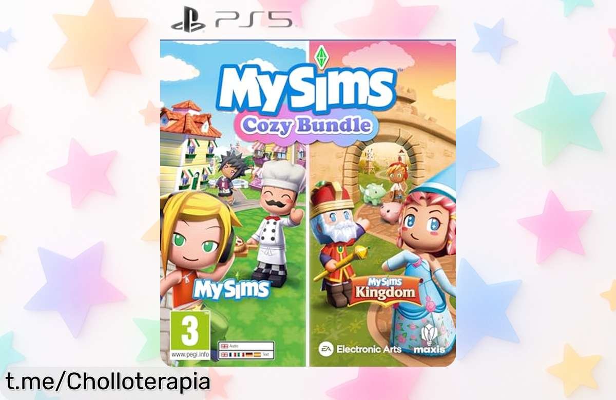 Increíble pack de videojuego MySims con sofá y mantita para PS5 a precio rebajado, aventura y diversión en familia te esperan, ¡no lo dejes escapar!