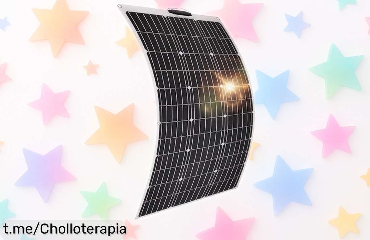 Increíble panel solar flexible de 100W Technaxx, a precio rebajado que no se repetirá; ¡Aprovecha esta oportunidad y manten tus aventuras siempre cargadas!