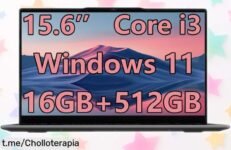 Increíble portátil convertible de 15,6” con pantalla IPS FHD y procesador Intel a un precio rebajado que no podrás creer; ¡aprovéchalo antes de que se acabe!