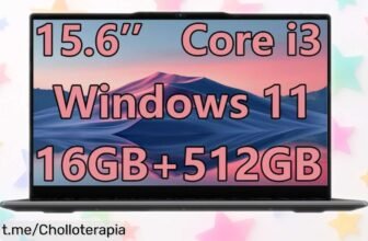 Increíble portátil convertible de 15,6” con pantalla IPS FHD y procesador Intel a un precio rebajado que no podrás creer; ¡aprovéchalo antes de que se acabe!