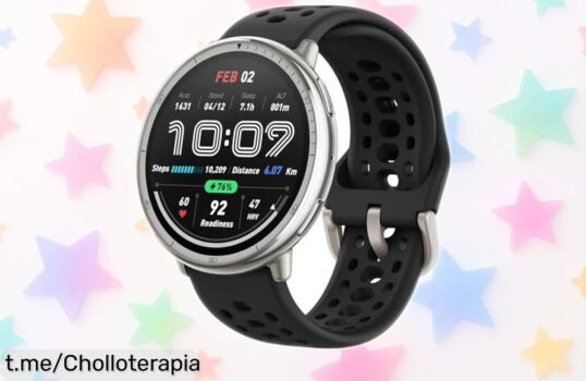 Increíble reloj inteligente Amazfit Active 2 con GPS y control por voz, ¡super bajo de precio para que no te pierdas ni un momento emocionante!