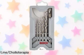 Increíble set de 7 brocas para metal Bosch con punta precida a precio rebajado, ideal para tus proyectos. ¡No te quedes sin el tuyo y da vida a tus ideas hoy mismo!