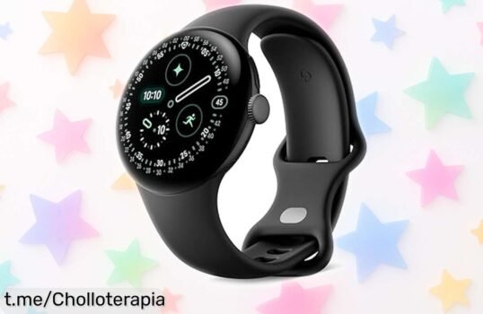 Increíble smartwatch Google Pixel con pantalla nítida y batería poderosa a precio loco. ¡Siente la adrenalina de tu día a día sin perder ni un segundo!