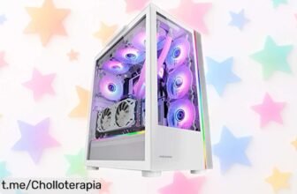Increíble torre gaming Mars Gaming MCUltra con LED ARGB, diseño espectacular y refrigeración suprema a precio rebajado; ¡haz que tu PC brille como nunca y aprovecha este super chollo ya!