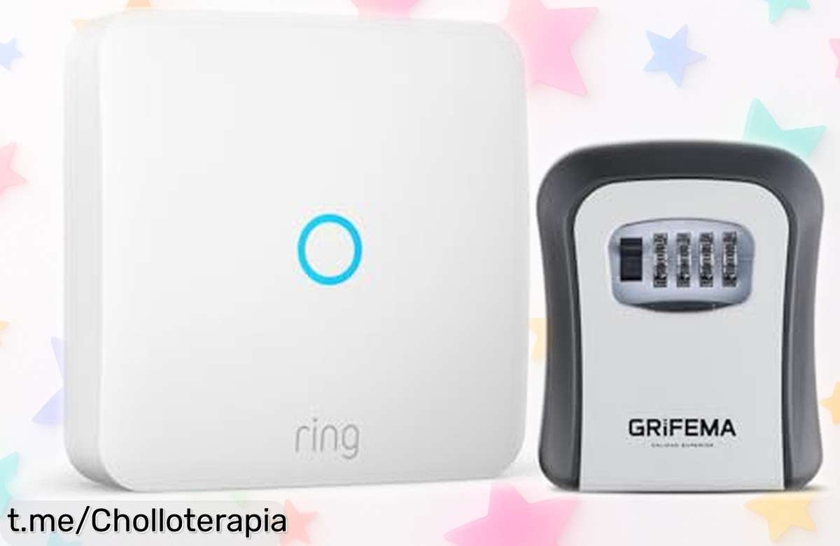 Intercomunicador Ring de Amazon con caja GRIFEMA a precio rebajado: controla el acceso y asegura tus llaves, ¡no te pierdas este super chollo que aumenta tu tranquilidad en casa ya!
