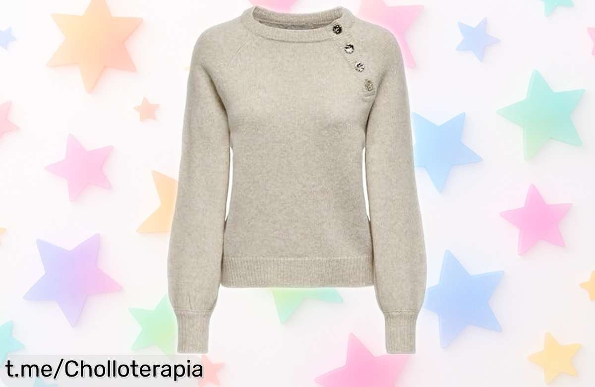 Jersey de punto Only para mujer, ¡diseño atemporal a precio rebajado! No te quedes sin el tuyo y deslumbra en cada ocasión. ¡Apresúrate que vuelan!