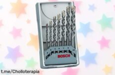 Juego de 7 brocas Bosch para hormigón a precio rebajado, perfectas para tus proyectos: ¡no te quedes sin ellas antes de que se agoten y trabaja como un pro!