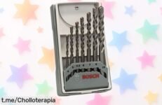 Juego de 7 brocas Bosch para hormigón, calidad top a un precio loco que no podrás resistir. No dejes escapar este super chollo y potencia tus proyectos ya mismo.
