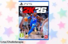 Juego de baloncesto NBA 2K26 para PS5 a precio súper bajo: crea tu estrella y vive la emoción del juego más realista. ¡Aprovecha esta oferta limitada antes de que se acabe!