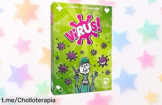 Juego de cartas Virus de Tranjis Games, ¡diversión asegurada y descuentos locos que vuelan! No te quedes sin el tuyo, cada partida es una risa garantizada.