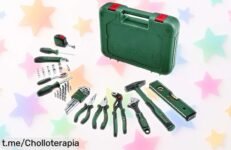 Juego de herramientas Bosch Advanced de 52 piezas con maletín: super chollo rebajado, ¡mejora tus arreglos en casa como un pro! No esperes más, que se acaban rápido.