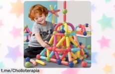 Juguetes educativos magnéticos 3D para niños, un chollazo que potencia su creatividad mientras se divierten. ¡Aprovecha esta oferta irrepetible antes de que desaparezca!
