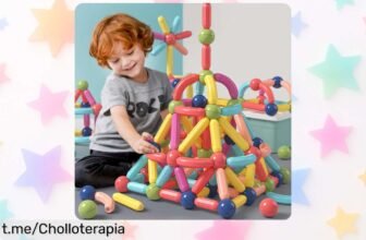 Juguetes educativos magnéticos 3D para niños, un chollazo que potencia su creatividad mientras se divierten. ¡Aprovecha esta oferta irrepetible antes de que desaparezca!