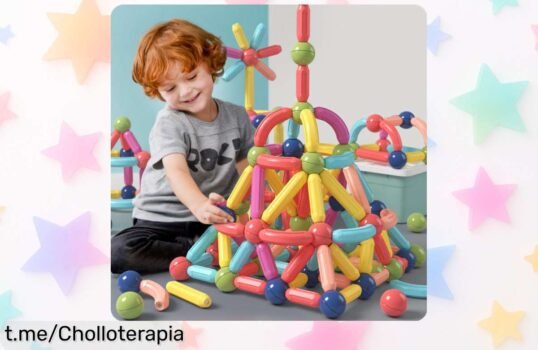 Juguetes educativos magnéticos 3D para niños, un chollazo que potencia su creatividad mientras se divierten. ¡Aprovecha esta oferta irrepetible antes de que desaparezca!