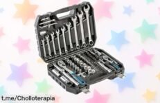 Kit completo de herramientas Hogert Technik para cualquier reparación a un precio rebajado que vuela, ¡aprovecha este super chollo y soluciona tus problemas ya!