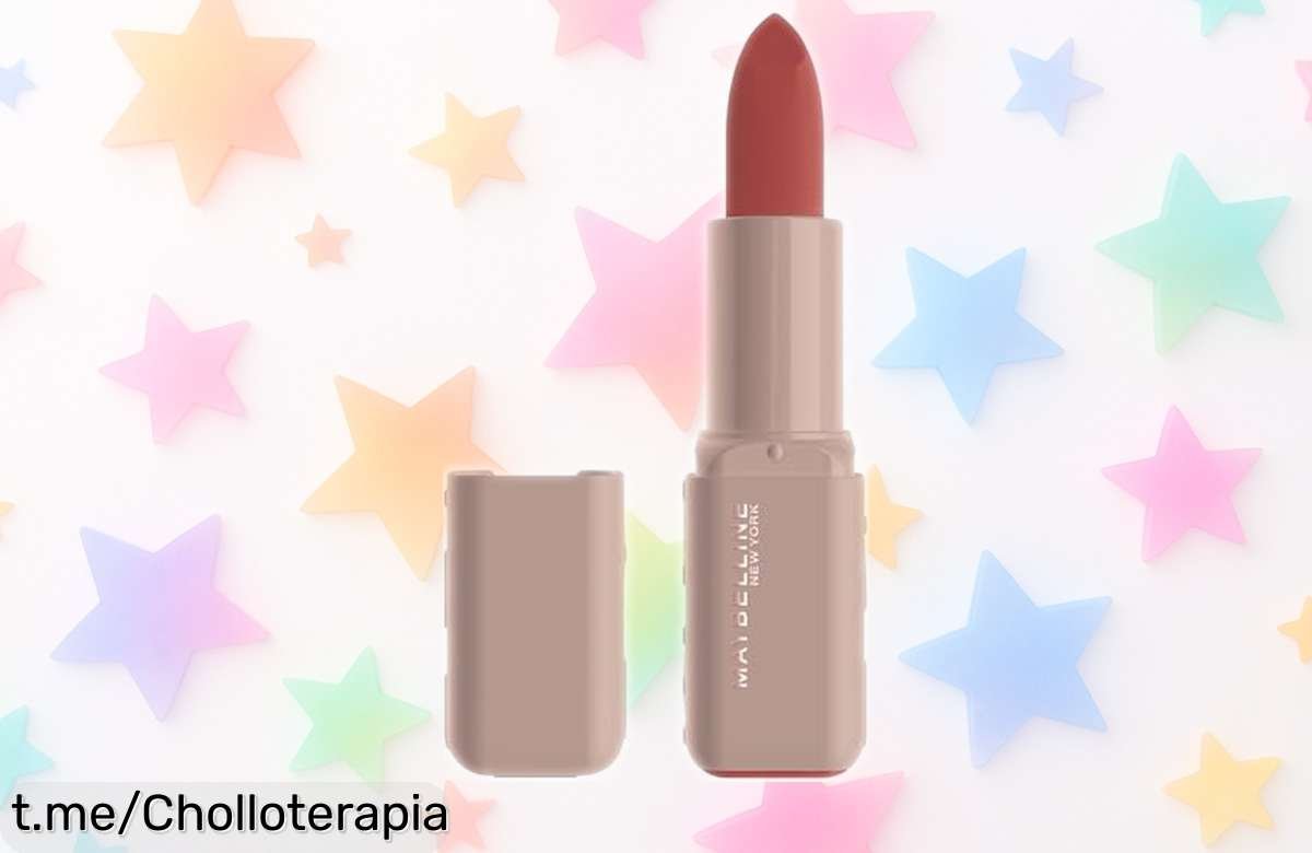 Labial sérum Maybelline, color intenso y volumen que hidrata hasta 8 horas, ¡rebajado de precio! Haz que tus labios brillen con este super chollo irresistible.
