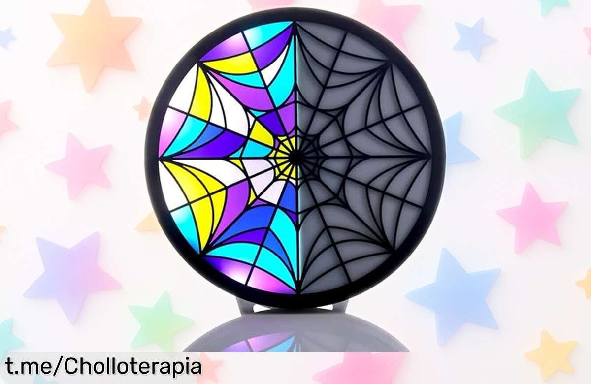 Lámpara decorativa de Miércoles Addams con luz LED y diseño gótico exclusivo, ¡rebajada a precio loco! Dale un toque único a tu hogar antes de que vuela este chollo misterioso.