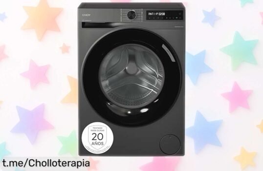 Lavadora Candy ProWash 9 kg, silenciosa y con WiFi: ofertón imperdible para que limpies sin complicaciones. ¡Aprovecha ya antes de que se agote esta oportunidad!