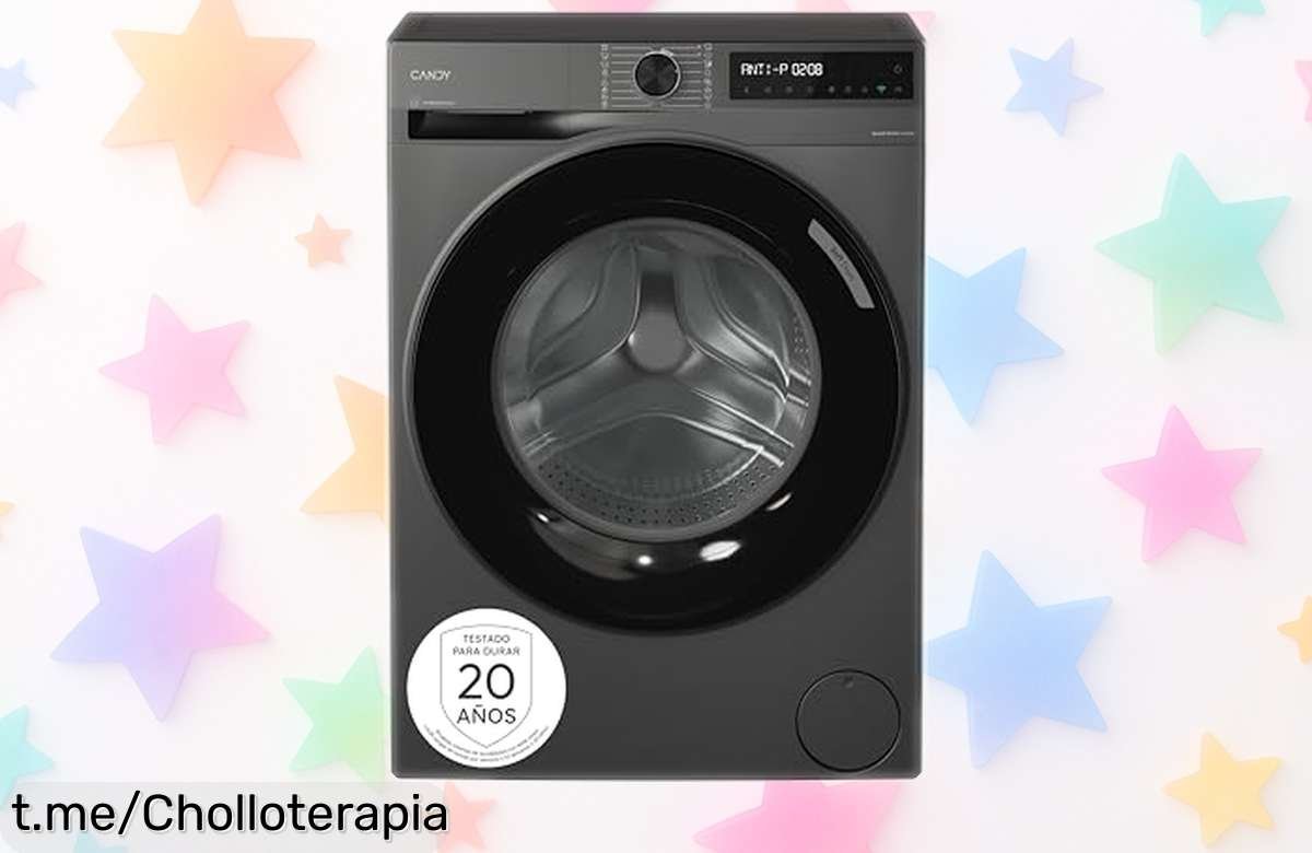 Lavadora Candy ProWash 9 kg, silenciosa y con wifi: ¡Aprovecha este super chollo y haz el lavado perfecto desde tu móvil en un plisplas! No te quedes sin ella.
