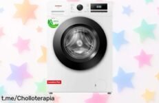 Lavadora Corberó de carga frontal, 8 kg y motor silencioso a precio rebajado: ¡un chollazo que transformará tu colada en un placer! Aprovecha esta oferta antes que se acabe.