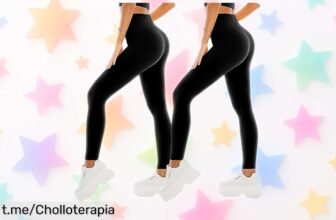 Leggins ajustados para mujer que se adaptan a ti, precio rebajado por tiempo limitado. ¡Corre y siente la libertad de moverte sin preocupaciones, quedan pocos!