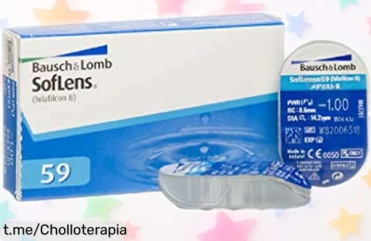 Lentillas mensuales Bausch + Lomb a precio rebajado en pack de 6, ¡aprovecha este super chollo para ver el mundo más claro y sin complicaciones ya!