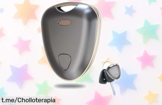 Localizador Bluetooth para iOS con sonido potente de 80dB a precio rebajado, ¡no dejes que se te escapen tus llaves! Corre antes de que zuelan y vive tranquilo.