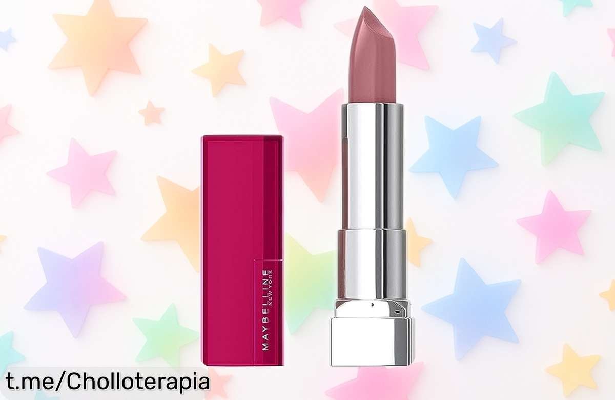 Luce maravillosa con la barra de labios Maybelline en color rosa dulce, ¡precio rebajado que no puedes dejar pasar! Siéntete irresistible antes de que se agote.