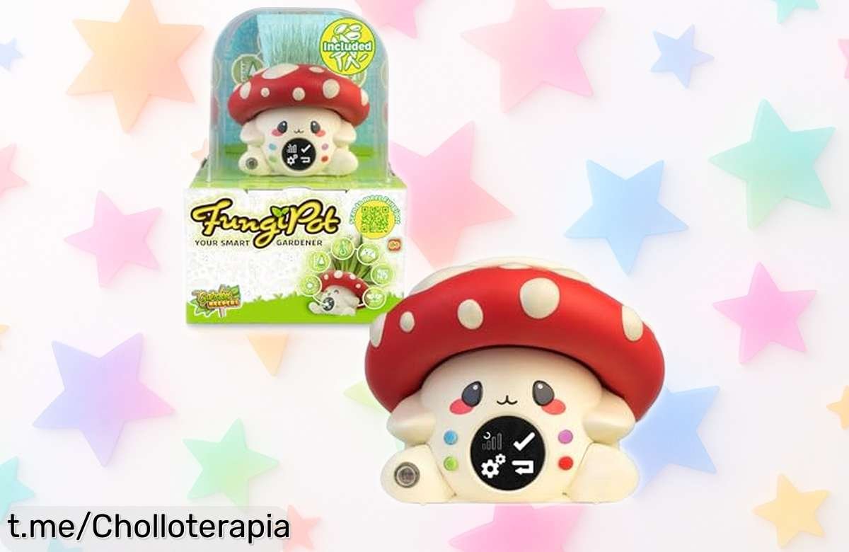 Maceta inteligente Garden Keepers con sensores para cuidar plantas jugando, súper chollo nunca visto ¡Haz crecer felicidad en casa antes de que se agote!