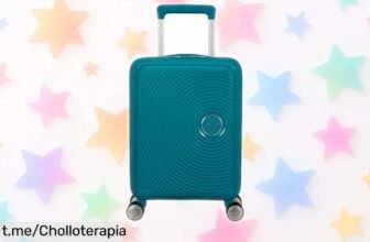 Maleta infantil súper ligera American Tourister Soundbox Mini, perfecta para viajes con los abuelos: ¡rebajada a un precio muy bajo! Haz sus escapadas inolvidables ahora mismo.