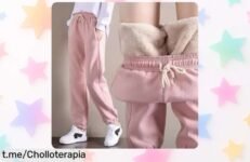 Mallas cálidas de lana para mujer, caída de precio brutal y super chollo: ¡asegura tu estilo y confort antes que se agoten!