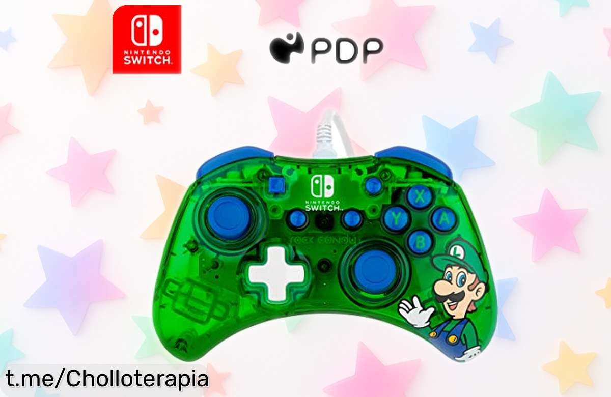 Mando gaming pro PDP Rock Candy con diseño único y cable extra largo a precio rebajado, ¡no te pierdas este super chollo para vivir la emoción de ganar en cada juego!