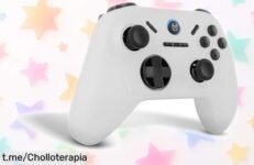 Mando inalámbrico Bluetooth 5.0 Krom rebajado a precio loco: siente la emoción del juego con conexión rápida y vibración dual, ¡no te lo pierdas!