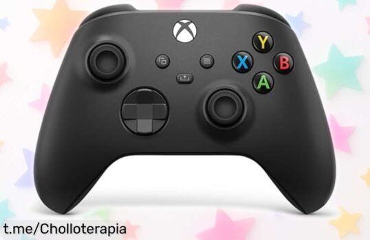 Mando inalámbrico Xbox carbon black, ideal para juegos en PC y Xbox ¡No dejes escapar este super chollo! Juega y comparte tus momentos únicos a un precio que te dejará boquiabierto.