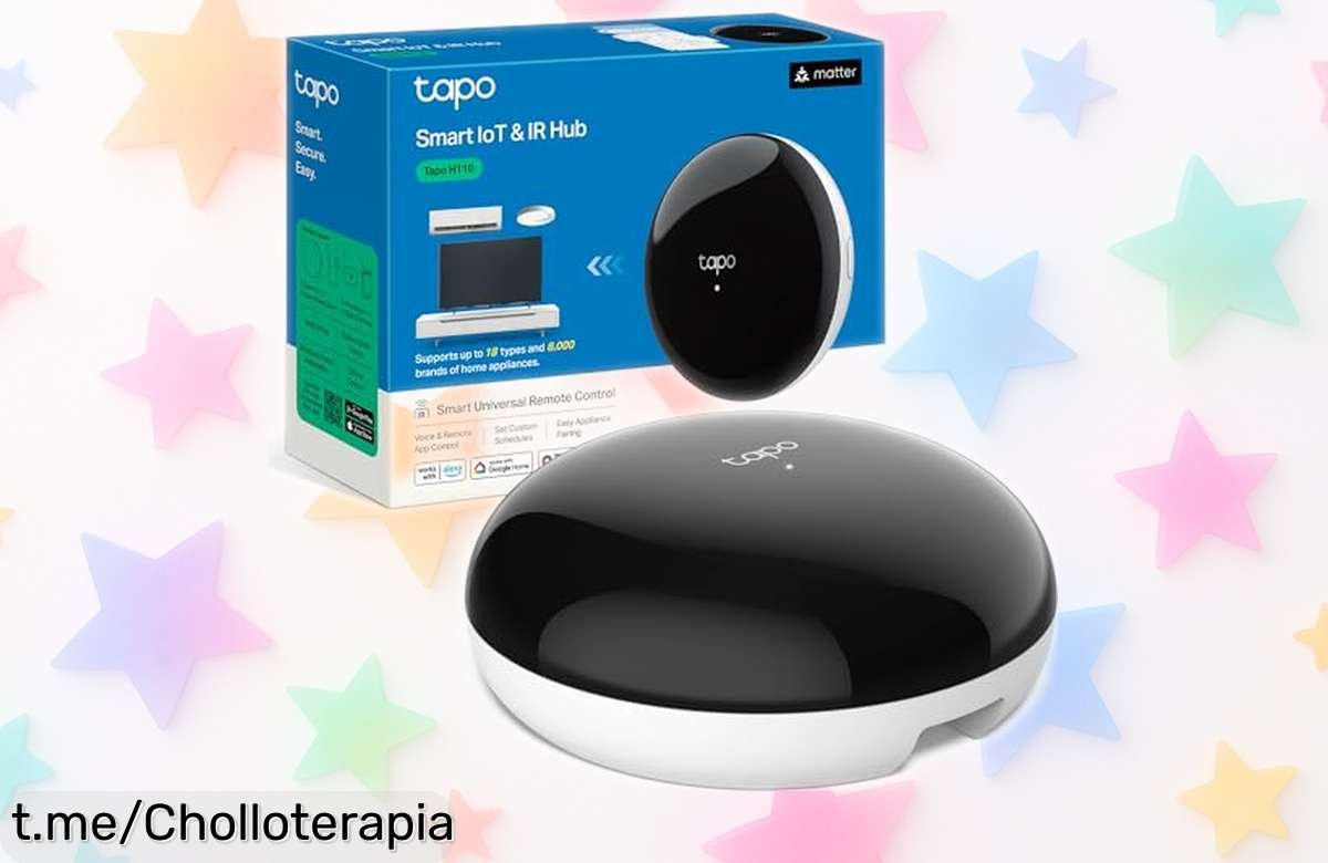 Mando universal inteligente Tapo con control por voz a precio rebajado, la manera más fácil de controlar tu hogar desde cualquier lugar. ¡Aprovecha este super chollo antes de que se acabe!