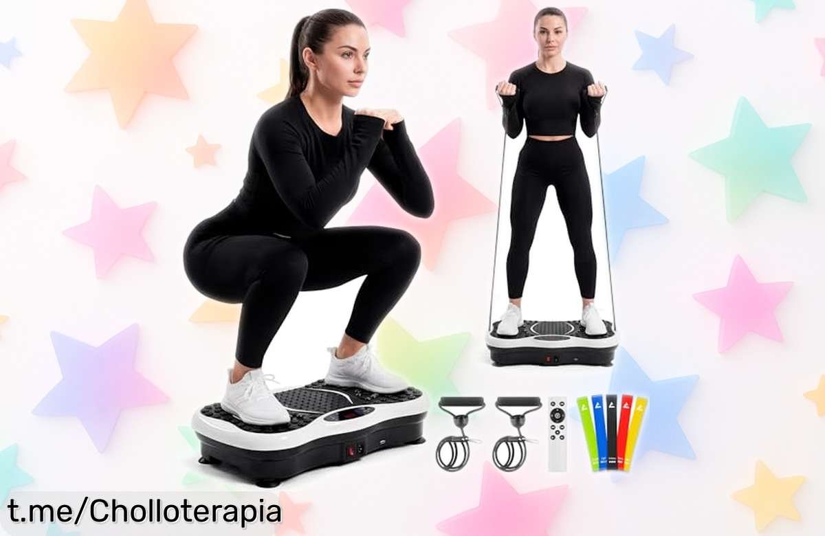 Máquina de vibración muscular JUPPLIES con 99 velocidades a un precio loco, ideal para tonificar y aumentar tu energía sin esfuerzo.¡No te quedes sin esta oferta!