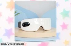 Masajeador de ojos Mukasi con calor y música Bluetooth: el chollazo que alivia la fatiga y mejora tu sueño, ¡date prisa antes de que se acabe esta oferta!