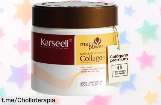 Mascarilla capilar Karseell para cabello seco y dañado, ¡ofertón con caída de precio! Hidrata tu pelo y ahorra ahora antes de que se agote esta oportunidad única.