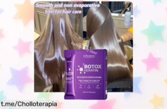 Mascarilla mágica con queratina para cabello rizado y dañado, ¡ahora a un precio rebajado que quita el hipo! Hazte brillar en 5 segundos antes de quedarte sin ella.