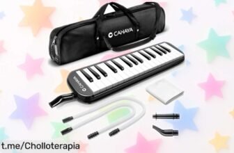 Melódica Cahaya de 32 teclas: sonido espectacular y portable, ¡ahora a un precio rebajado que no podrás creer! Disfruta tocando ya, pero apúrate antes de que se agote este ofertón.