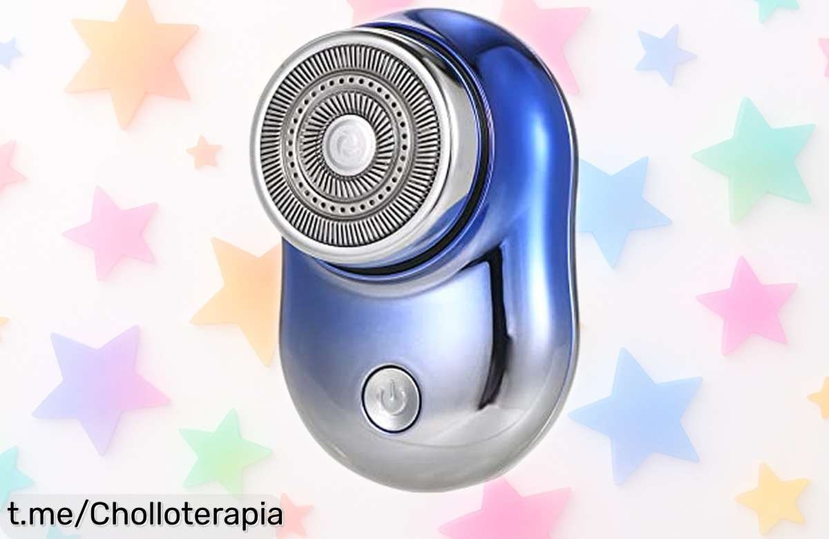 Mini afeitadora eléctrica Layhou, portátil y USB: ¡precio rebajado! Una oferta que no puedes dejar escapar. Empieza tus días con confianza y estilo, hazla tuya ya mismo.