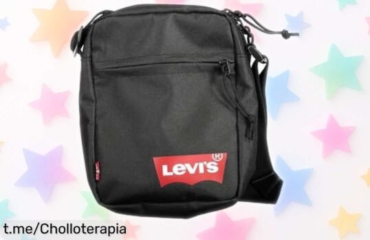 Mini bolso Levi's súper resistente y con cremallera: ¡aprovecha esta oferta impresionante que hará tu día más fácil y ordenado!