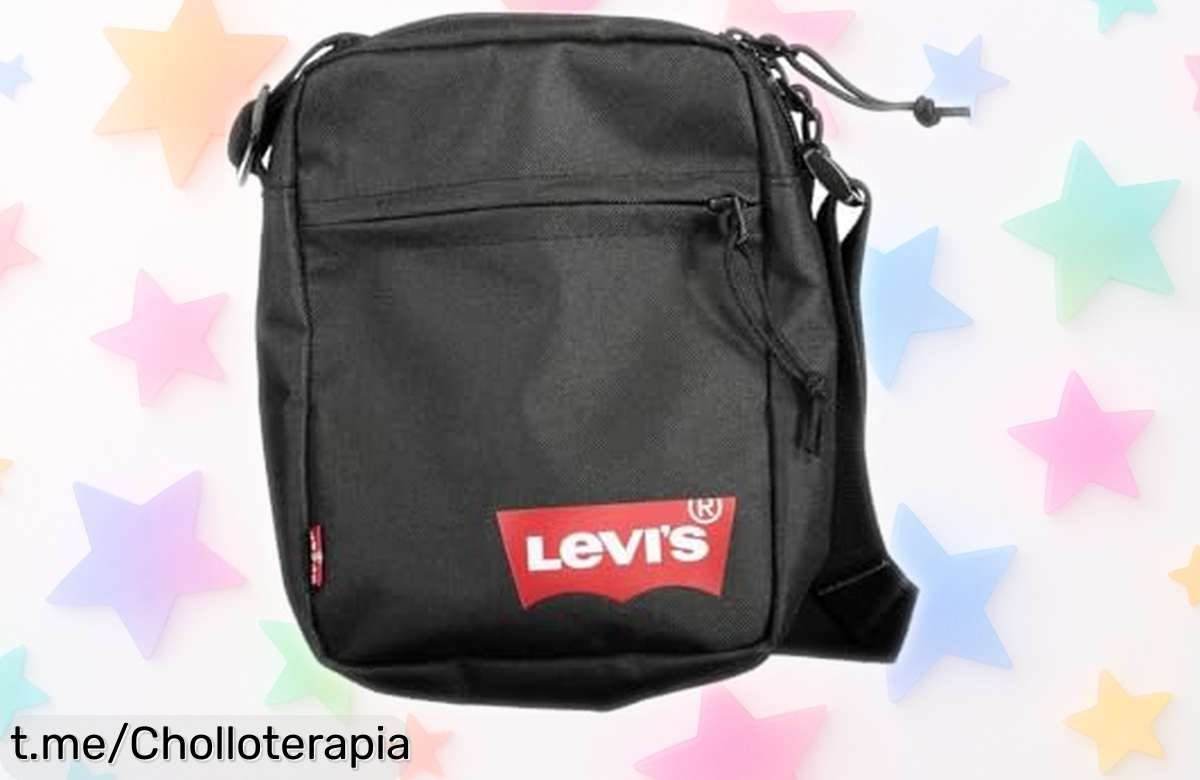 Mini bolso Levi’s súper resistente y con cremallera: ¡aprovecha esta oferta impresionante que hará tu día más fácil y ordenado!